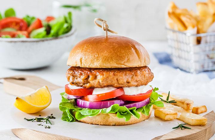 Jumbo burger